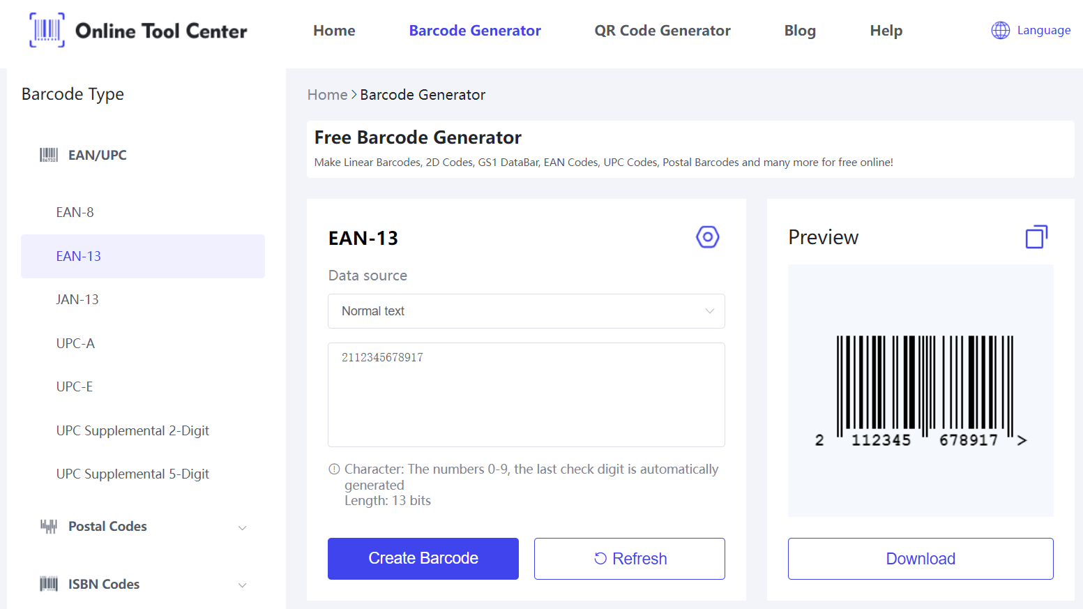 Select a Barcode type for clothing.png