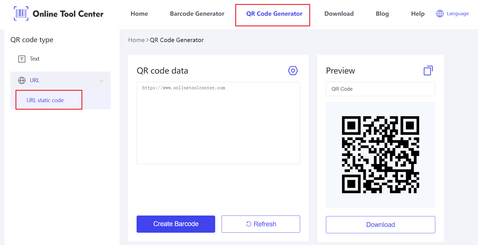 static QR code generator.png